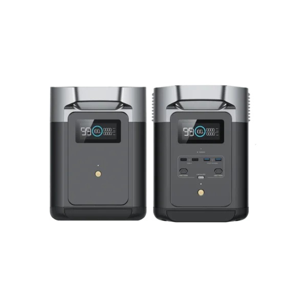 Tragbare Stromstation EcoFlow DELTA 2 + Zusatzakku (2.048 Wh)