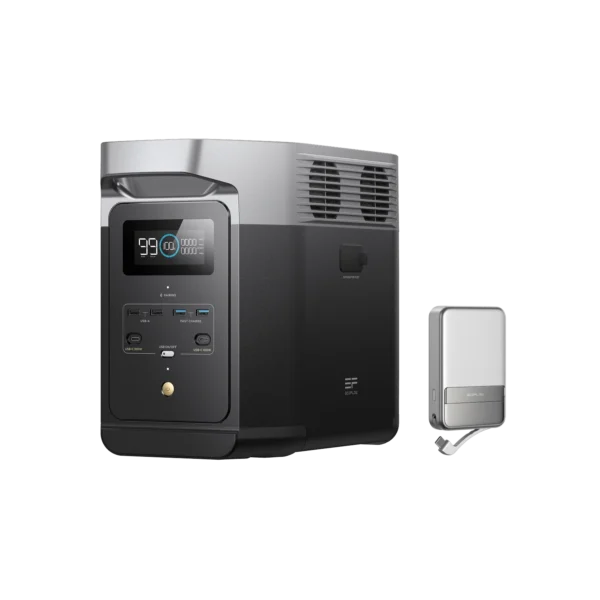 Tragbare Powerstation EcoFlow DELTA 2 + RAPID 10.000 mAh