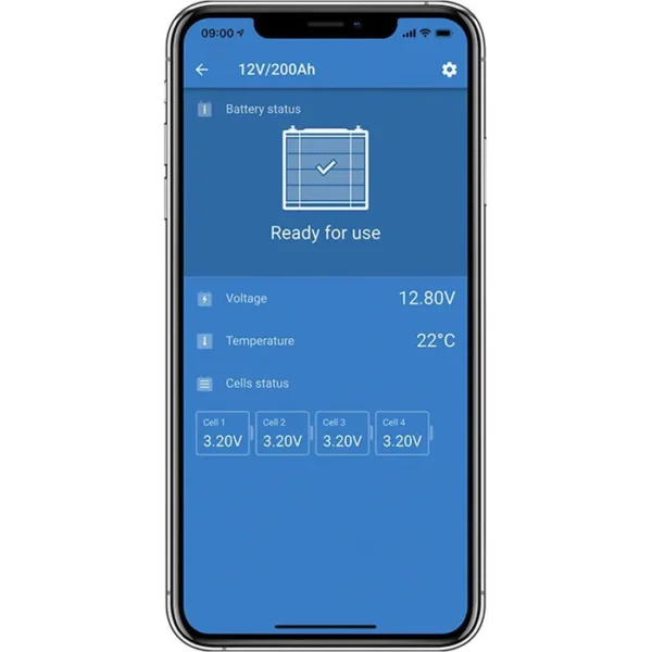 Second image of Victron Solarbatterie 25,6/100 Smart, LiFePO4, 24 V, 100 Ah, mit Batterie-Management-System und Bluetooth